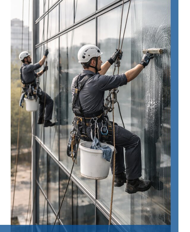 Мойка сплошного остекления в Магадане, заказать от 307 р.| ВЫСОТНИК-Мгд