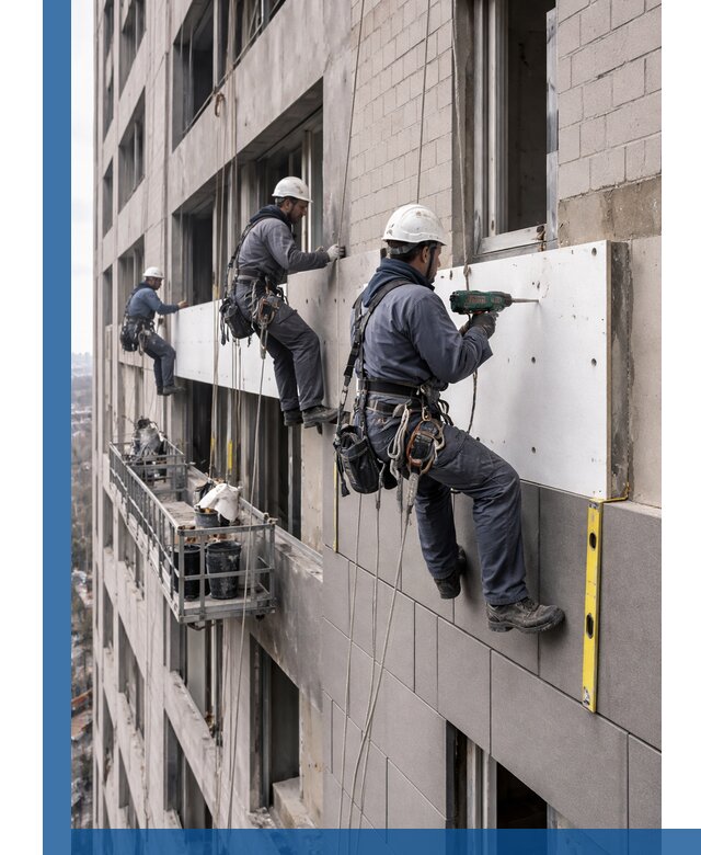 Монтаж фасадных термопанелей высокого качества в Магадане