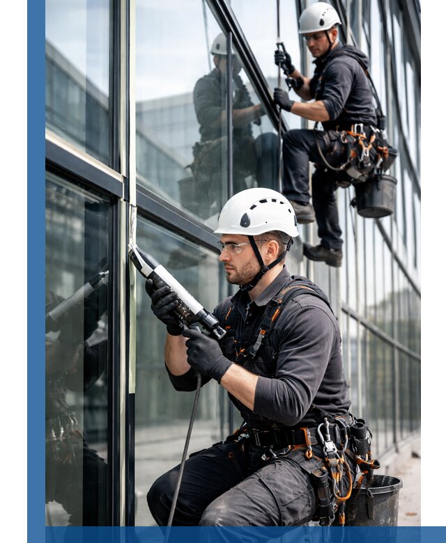 Герметизация витражных швов в Магадане для зданий и фасадов