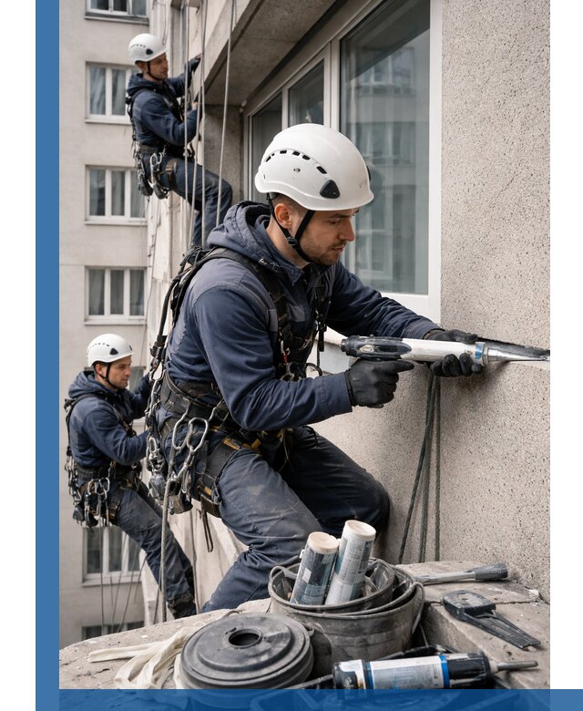 Герметизация швов лоджии в Магадане профессионально и надежно