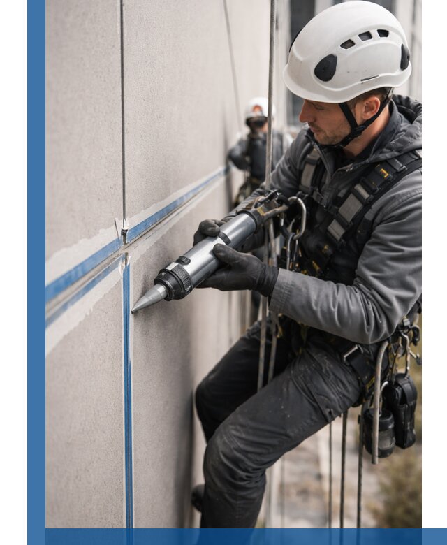 Герметизация стыков фасадных панелей в Магадане качественно и быстро