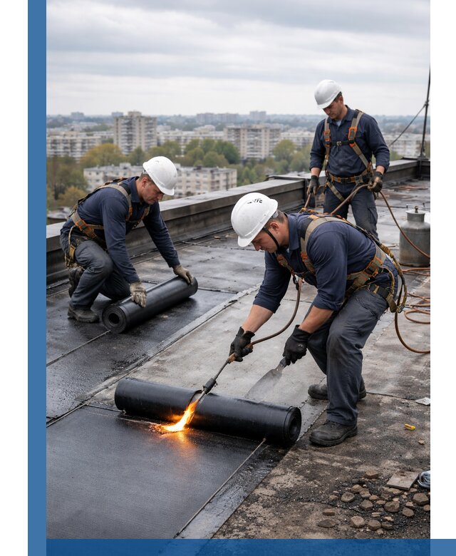 Ремонт наплавляемой кровли в Магадане качественно и надежно