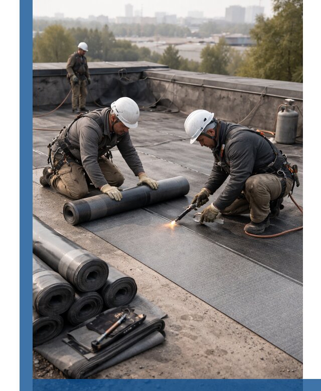 Монтаж мягкой кровли в Магадане профессионально и надежно