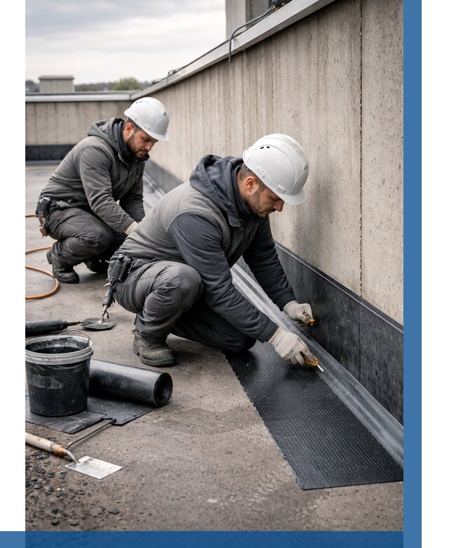 Гидроизоляция примыканий на кровле в Магадане от 920 р. | ВЫСОТНИК-Мгд