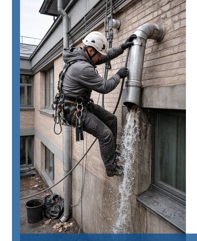 Профессиональная прочистка водосточных труб в Магадане с гарантией