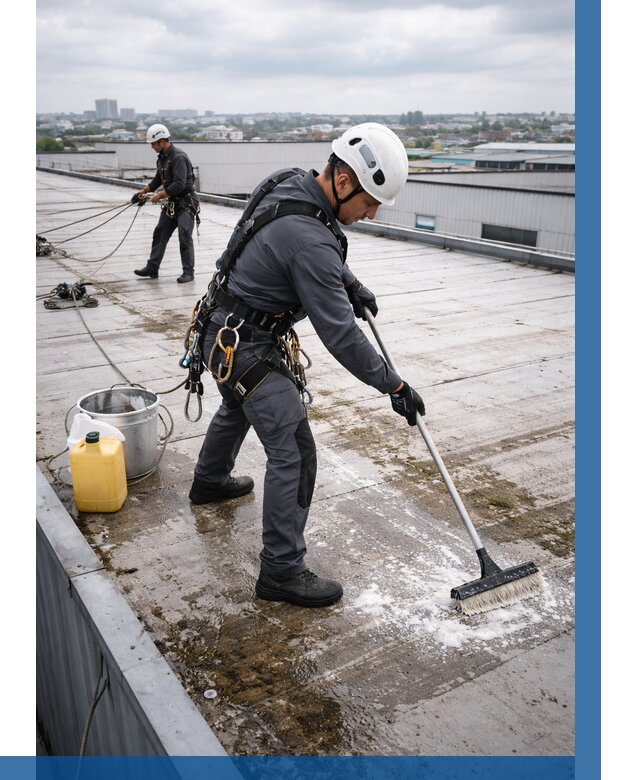 Очистка крыши по графику в Магадане от 7667 р. | ВЫСОТНИК-Мгд