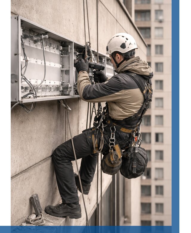 Ремонт вывески на высоте в Магадане от 4600 р. | ВЫСОТНИК-Мгд