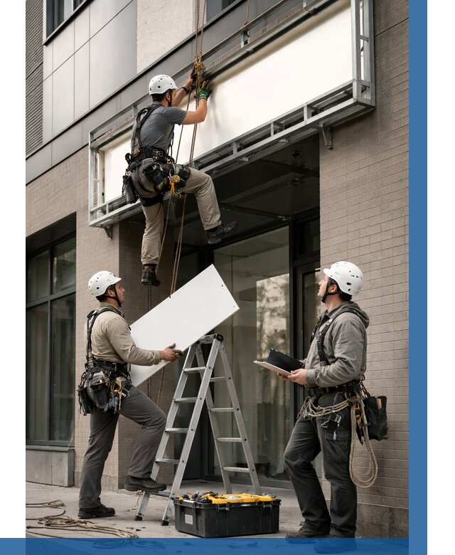 Монтаж светового короба в Магадане от 6645 р. | ВЫСОТНИК-Мгд