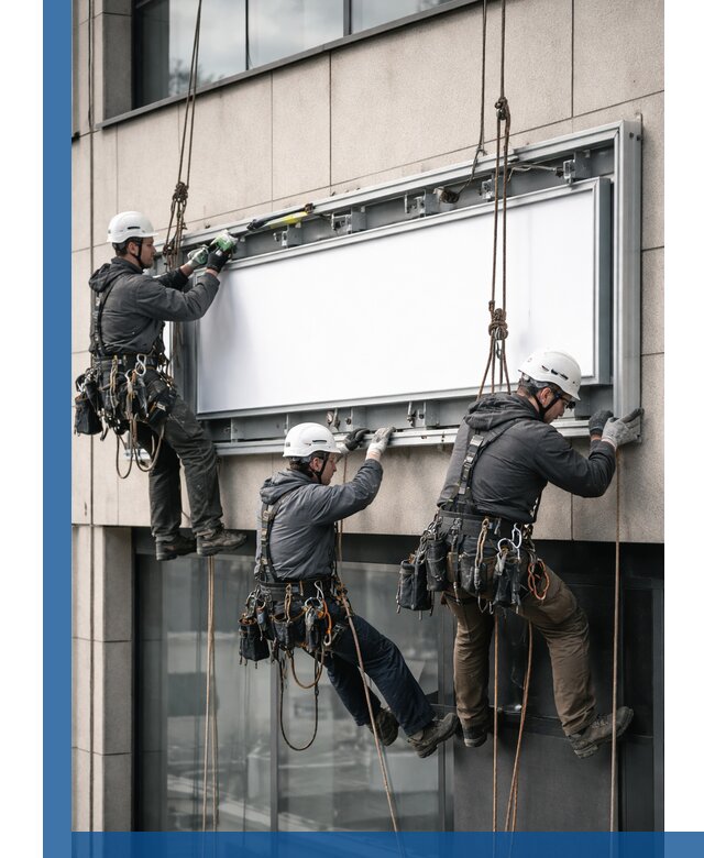 Профессиональный монтаж светового короба под ключ в Магадане