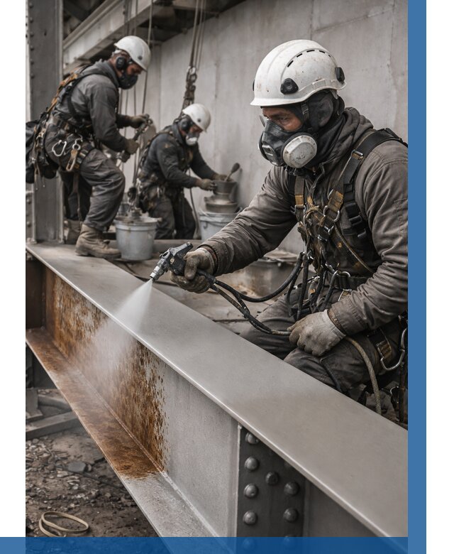 Антикоррозионная покраска металла в Магадане от 716 р. | ВЫСОТНИК-Мгд