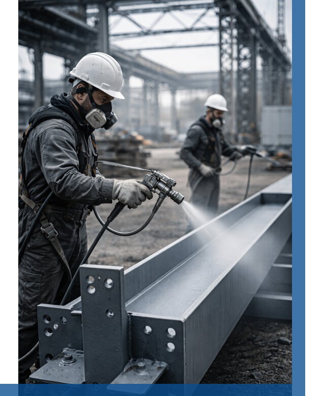 Антикорроз. обработка металлоконстр. в Магадане от 460 р. | ВЫСОТНИК-Мгд