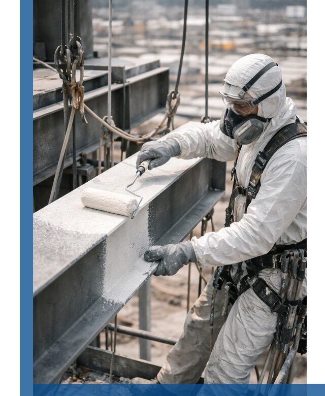 Профессиональная огнезащитная обработка металлоконструкций в Магадане