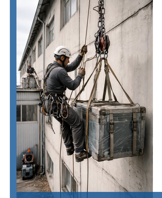 Подъем грузов на высоту в Магадане для промышленных объектов