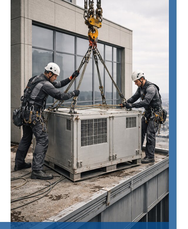 Такелажные работы на высоте в Магадане от 8178 р. | ВЫСОТНИК-Мгд