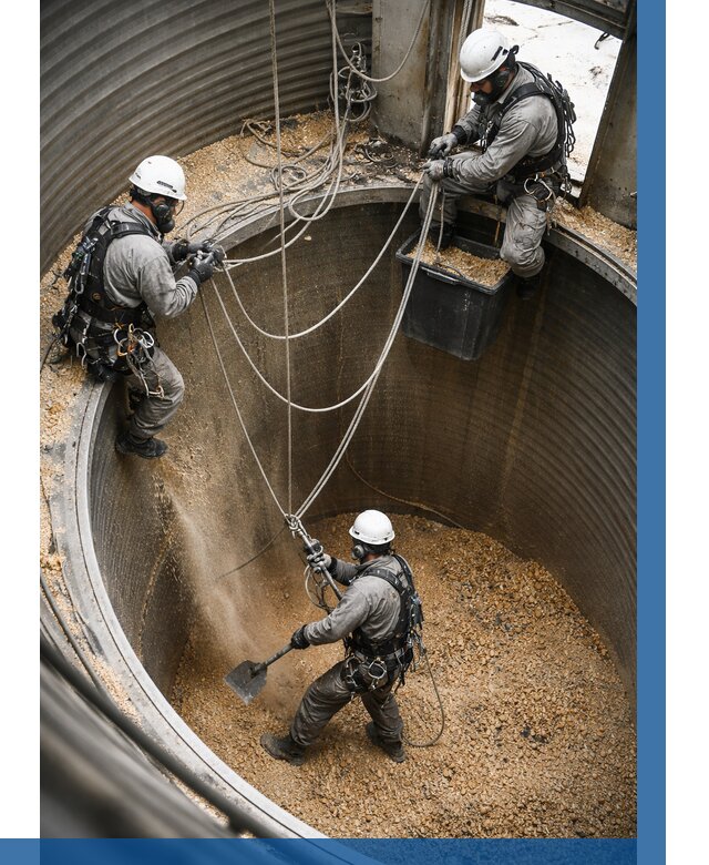 Чистка зерновых бункеров в Магадане от 12268 р. | ВЫСОТНИК-Мгд