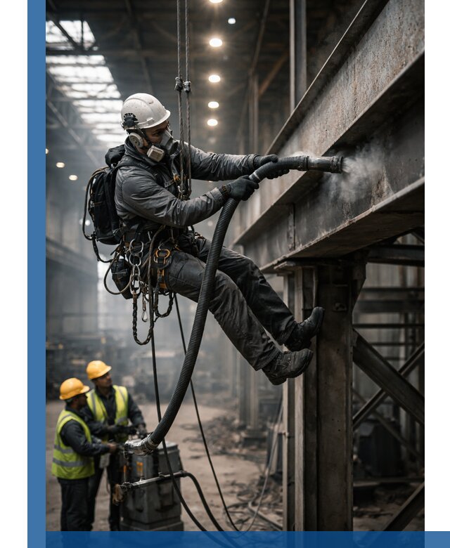 Обеспыливание конструкций в цехах промышленного производства в Магадане