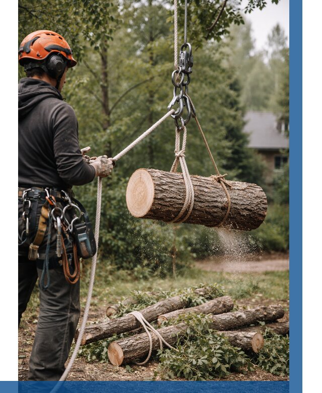 Валка деревьев частями в Магадане от 7667 р. | ВЫСОТНИК-Мгд