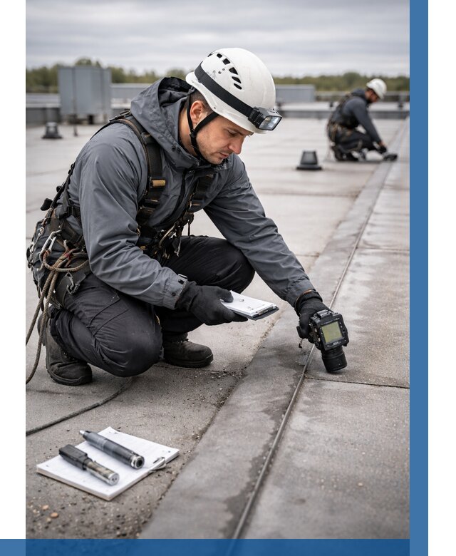 Обследование кровли на протечки в Магадане от 4600 р. | ВЫСОТНИК-Мгд