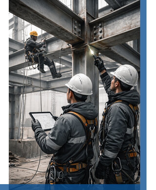 Обследование металлоконструкций в Магадане от 5623 р. | ВЫСОТНИК-Мгд