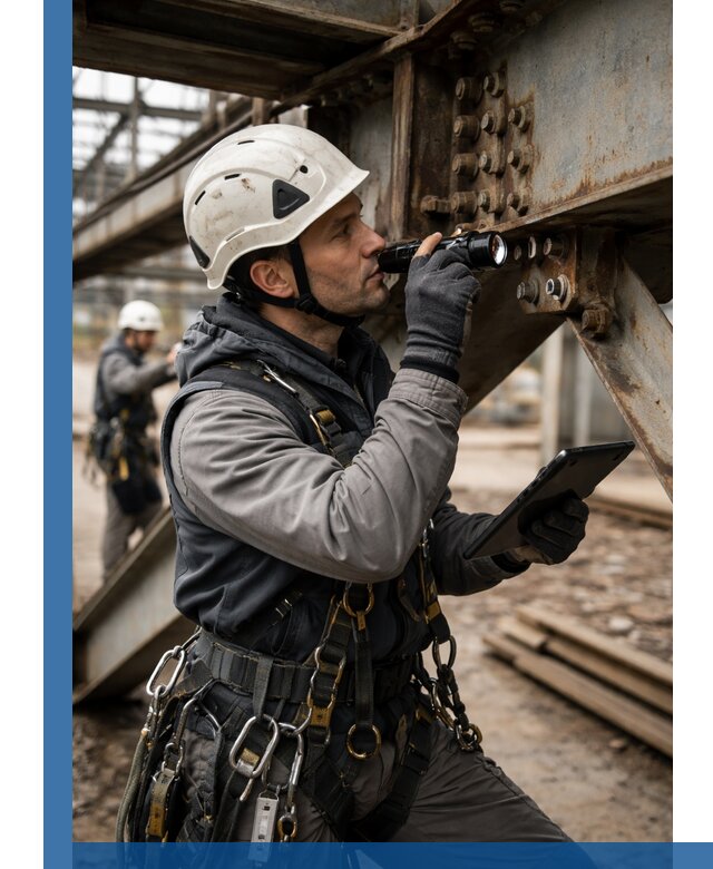 Обследование металлоконструкций и диагностика прочности в Магадане